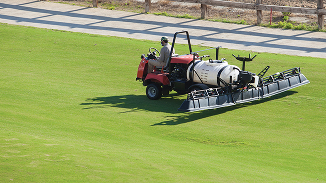 Applying Liquid Fertilizer